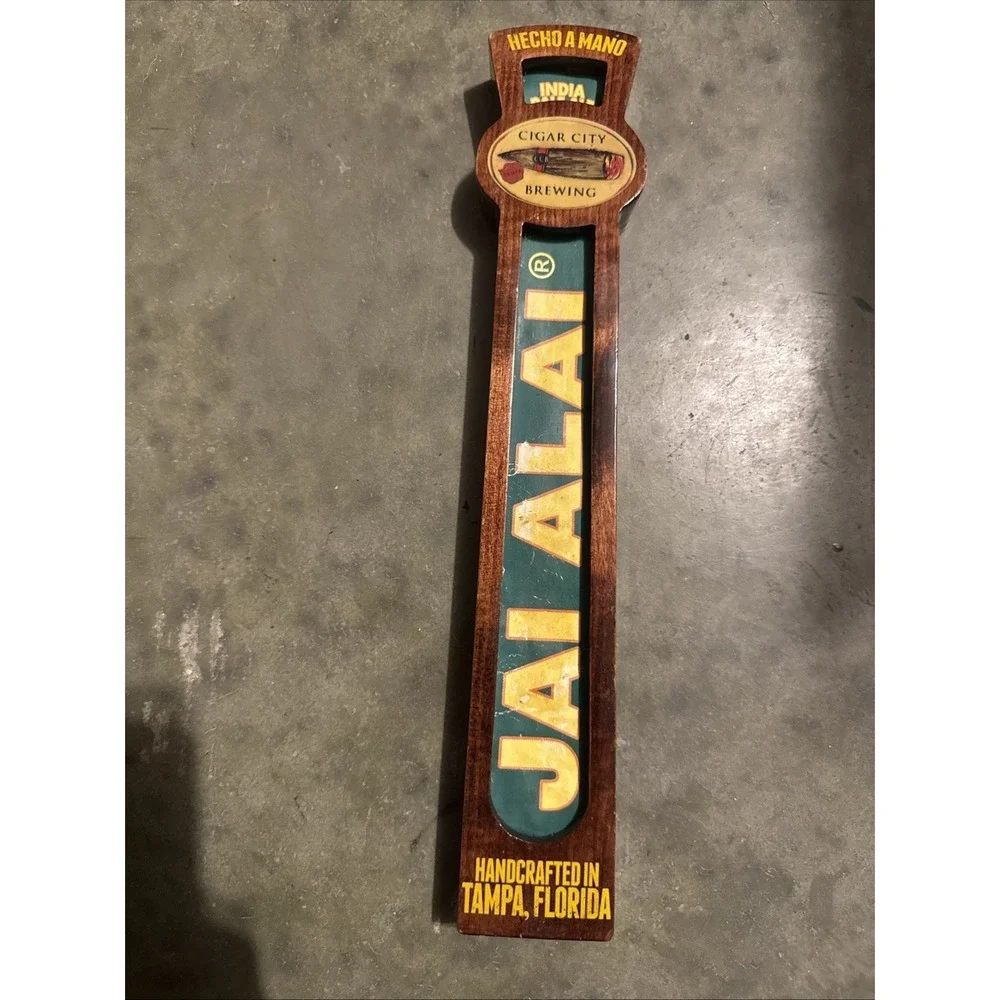 Cigar City Brewing Jai Alai IPA Beer Tap Handle Knob - Handcrafted Tampa FL